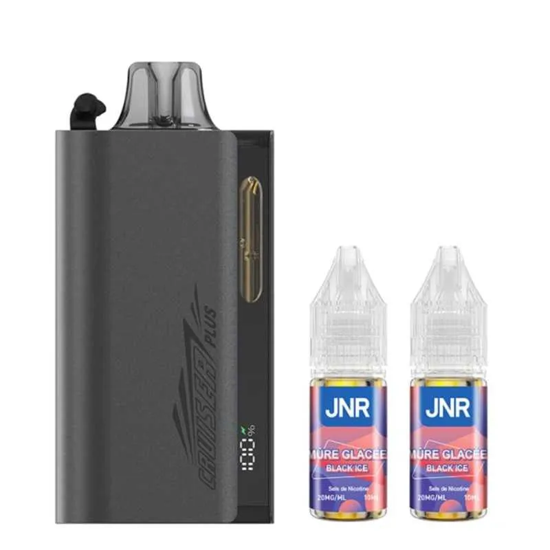 Comparer Puff Cruiser Plus 37K - JNR - 20 mg - Black Ice - Cigarettes électroniques avec un prix minimum de 18.90€