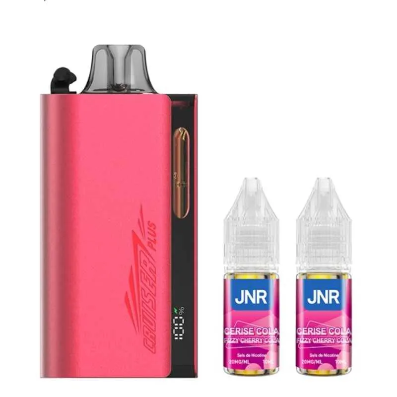 Comparer Puff Cruiser Plus 37K - JNR - 20 mg - Fizzy Cherry Cola - Cigarettes électroniques avec un prix minimum de 18.90€
