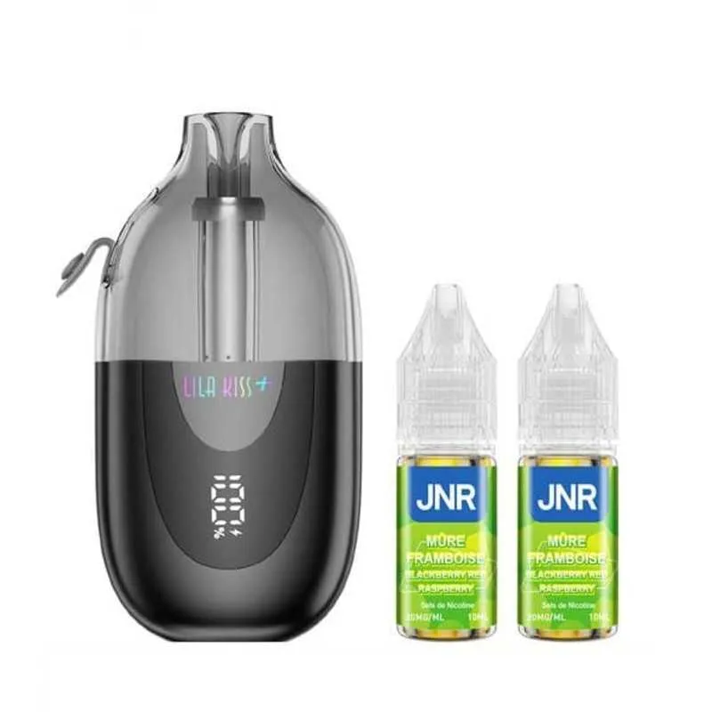Comparer Puff Lila Kiss+ 46K JNR - 20 mg - Blackberry Red Raspberry - Cigarettes électroniques avec un prix minimum de 15.90€
