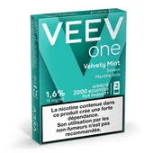 Comparer Cartouche VEEV One (x2) - Menthe Anis - Cigarettes électroniques avec un prix minimum de 8.00€