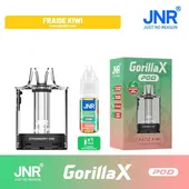 Comparer Cartouche Gorilla X - JNR - 20 mg - Strawberry Kiwi - Cigarettes électroniques avec un prix minimum de 9.90€