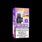 Comparer Cartouche Cristal Puff 28K (x8) - 0 mg - Fruits des bois - Cigarettes électroniques avec un prix minimum de 9.90€