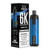 Comparer Puff SuperMax 6K Crown Bar - Al Fakher - 20 mg - Berry Ice - Cigarettes électroniques avec un prix minimum de 8.20€