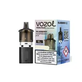 Comparer  Cartouche Vozol Vista Plug 15K Framboise Myrtille Glacée  - Cigarettes électroniques avec un prix minimum de 9.9€