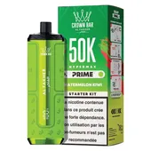 Comparer Puff Hypermax Prime 50K Crown Bar Al Fakher - 6 mg - Watermelon Kiwi - Cigarettes électroniques avec un prix minimum de 19.90€