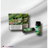Comparer  Pack 2 Pods Mangue Glacée - Wpuff 1800 - Pod System Liquideo  - Cigarettes électroniques avec un prix minimum de 7.50€