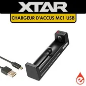 Comparer Chargeur d'accus MC1 - XTAR - Cigarettes électroniques avec un prix minimum de 5.49€