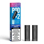 Comparer Cartouche 4in1 Elfbar (x2) - Myrtille Framboise Acidulée - Cigarettes électroniques avec un prix minimum de 7.90€
