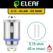 Comparer Resistance 0,15 Ohm TC Eleaf GS sub ohm - Cigarettes électroniques avec un prix minimum de 2.49€