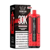 Comparer Puff HyperMax 30K Crown Bar - Al Fakher - 6 mg - Berry Blue - Cigarettes électroniques avec un prix minimum de 14.90€