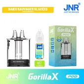 Comparer Cartouche Gorilla X - JNR - 20 mg - Wild Berry Ice - Cigarettes électroniques avec un prix minimum de 9.90€
