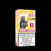 Comparer Cartouche Cristal Puff 28K (x8) - 10 mg  - Limonade Framboise - Cigarettes électroniques avec un prix minimum de 9.90€