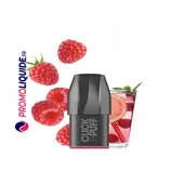 Comparer  Recharge Pod Framboise X-Bar Click &amp; Puff  - Cigarettes électroniques avec un prix minimum de 3.9€