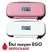Comparer MOYENNE TROUSSE ÉTUI EGO RECTANGULAIRE - Cigarettes électroniques avec un prix minimum de 2.49€