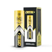 Comparer Accu INR 18650 3000mah 35A - Cristal+ - Cigarettes électroniques avec un prix minimum de 6.9€