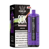 Comparer Puff HyperMax 30K Crown Bar - Al Fakher - 6 mg - Blueberry Sour Raspberry - Cigarettes électroniques avec un prix minimum de 14.90€