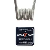 Comparer Coil Triple Fused Clapton DL Ni80 - Fumytech - Cigarettes électroniques avec un prix minimum de 3.90€