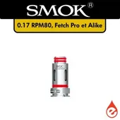 Comparer Résistance 0.17 RGC RPM80 SMOK - Cigarettes électroniques avec un prix minimum de 2.59€