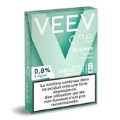 Comparer Cartouche VEEV One (x2) - Menthe - Cigarettes électroniques avec un prix minimum de 8.00€