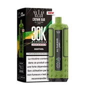 Comparer Puff HyperMax 30K Crown Bar - Al Fakher - 6 mg - Menthol - Cigarettes électroniques avec un prix minimum de 14.90€