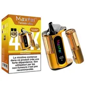 Comparer Puff Twinkle Ultra 40K Maxfel - 20 mg - Triple Mango / Peach Mango - Cigarettes électroniques avec un prix minimum de 12.90€