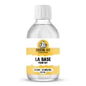 Comparer Base 20/80 500ml - Cristal Vape - DIY avec un prix minimum de 7.50€