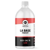 Comparer Base 50/50 1 litre - Cristal Vape - DIY avec un prix minimum de 9.85€